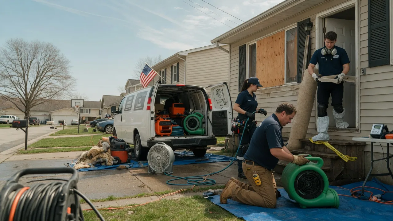 Water Damage Restoration in Fostoria, OH near me